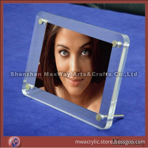 Transparent 8mm Thickness 4"*6" Clear Hot Selling Acrylic Picture Frame